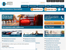 Tablet Screenshot of keithmichaels.co.uk